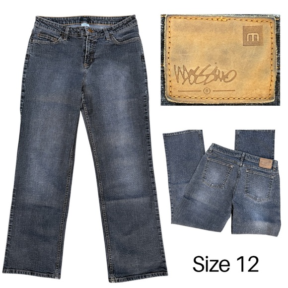 Mossimo Supply Co. Denim - Mossimo Women's Dark Blue Straight Leg Jeans size 12